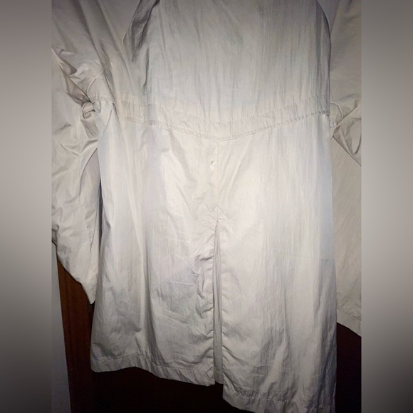 Zara Girl double breast snap button trench coat size 13-14 fits woman US size M - Picture 7 of 8